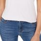Style & Co Women's Burnout V Neck T-Shirt Purple Size Medium
