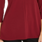 Alfani Women's Solid High Neck Tunic Top Red Size XX-Large