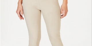 Charter Club Women's Chelsea Pull on Tummy Control Capris Brown Size 4