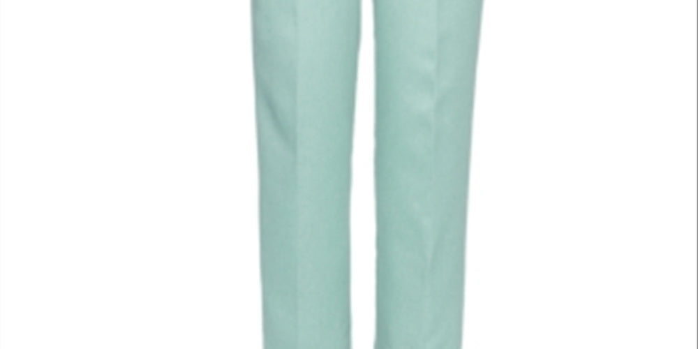 Alfred Dunner Women's Lake Geneva Twill Pants Green Size 18