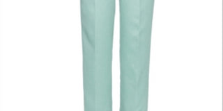 Alfred Dunner Women's Lake Geneva Twill Pants Green Size 18