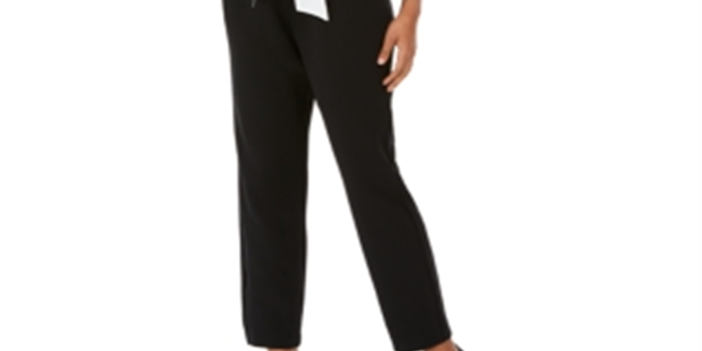 Jessica Howard Women's Jumpsuit V Neck Bow White Size 8
