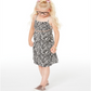 Epic Threads Little Girl's Zebra Print Dress White Size 5