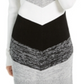 Bcx Women's Color Block Long Sleeve Cowl Neck Above the Knee Sheath Dress Black Size Medium