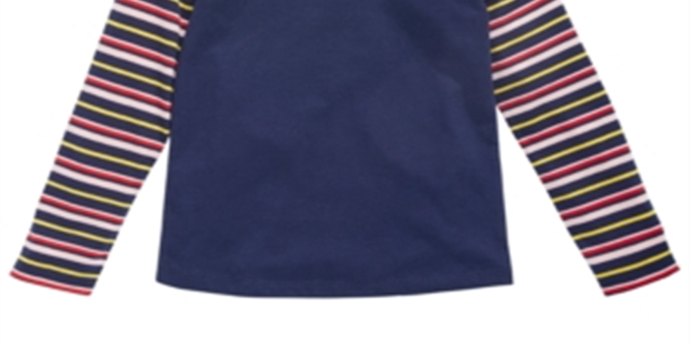 Epic Threads Toddler Girl's Striped Unicorn T-Shirt Blue Size 3T