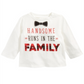 First Impressions Baby Boy's Handsome Print Cotton T-Shirt White Size 18 Months