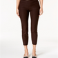 Charter Club Women's Chelsea Tummy Control Skinny Leg Ankle Pants Brown Size 18
