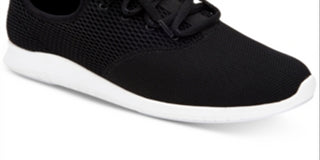 Ideology Women's Lace up Running Sneaker Black Size 9 M