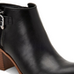 Style & Co Women's Onyaa Block Heel Booties Shoes Black Size 7 M