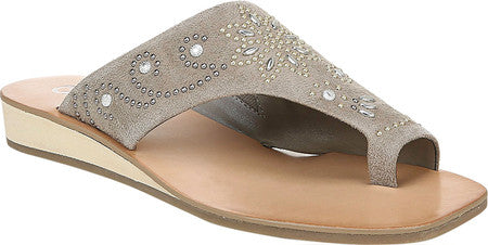 Carlos by Carlos Santana Women's Sandals LTDOE - Tan Floral Embellishment Kaceyn Sandal Brown Size 8 M