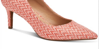 Alfani Women's Jeules Pointed Toe Slip on Pumps Red Size 5M