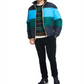 Tommy Hilfiger Men's Colorblocked Puffer Jacket Blue Size XXL