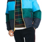 Tommy Hilfiger Men's Colorblocked Puffer Jacket Blue Size XXL
