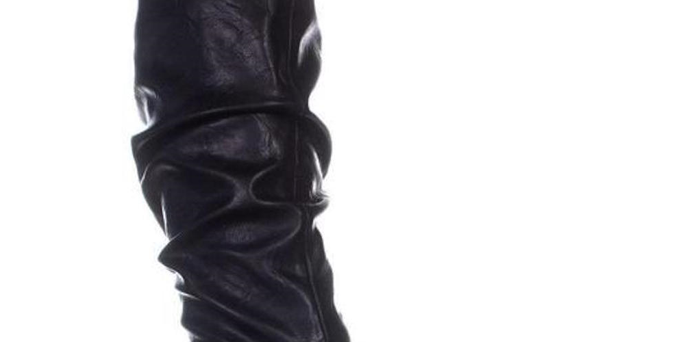 Cliffs by White Mountain Women's Fairfield Almond Toe Mid Calf Fashion Boots Black Size 9 M