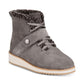 Style & CoWomen's Elissaa Leather Closed Toe Ankle Cold Weather Boots Gray Size 5 M