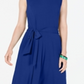 Charter Club Women's Fit & Flare Party MIDI Dress Blue Size X-Small
