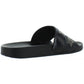 Kenneth Cole Reaction Women's Pool Spash Slide Sandal with Stars Black Size 6M