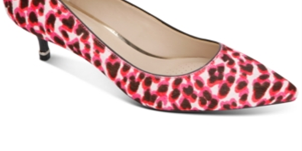 Kenneth Cole New York Women's Morgan Calf Hair Dress Heels Pink Size 7 M