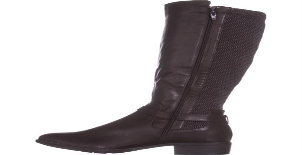 Style & Co Women's Luciaa Almond Toe Knee High Fashion Black Size 6.5 M