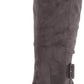 Bella Vita Troy Ii Wide Calf Tall Dress Boots Women's Shoes Gray Size 7 M