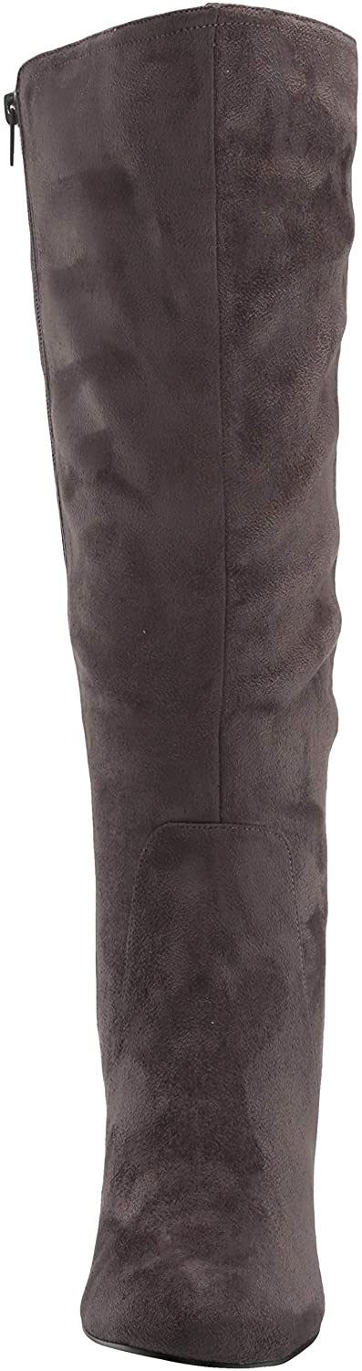 Bella Vita Troy Ii Wide Calf Tall Dress Boots Women's Shoes Gray Size 7 M