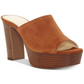 Jessica Simpson Women's Camree Open Toe Special Occasion Slide Sandals Tan Size 6M
