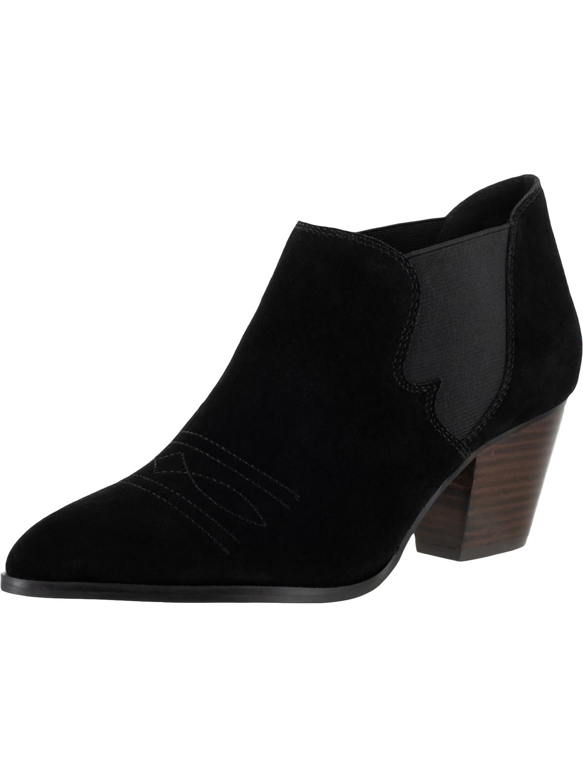 Bella Vita Women's Casual Boots Emilia Suede Bootie Black Size 10 M