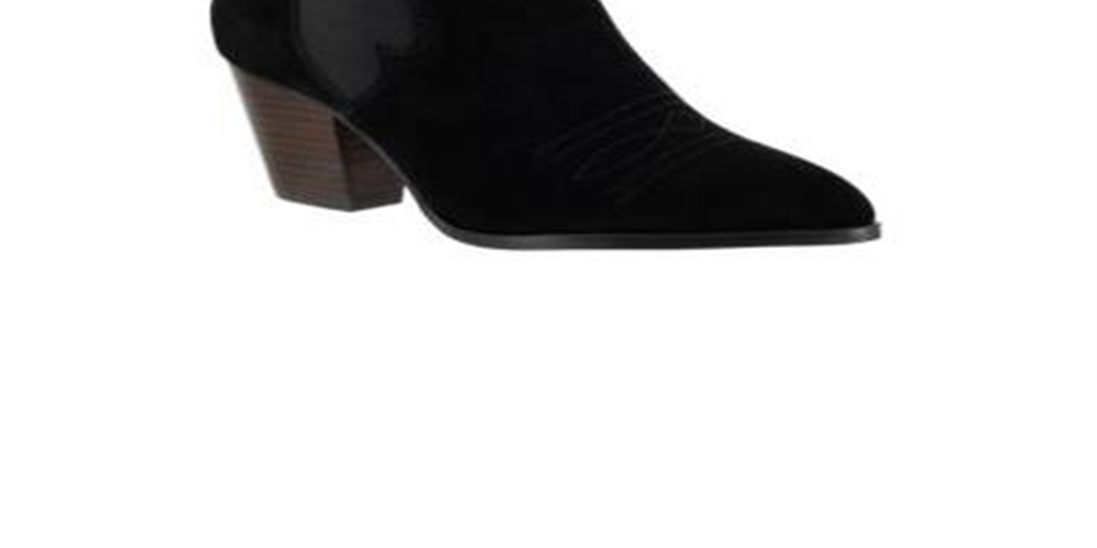 Bella Vita Women's Casual Boots Emilia Suede Bootie Black Size 10 M