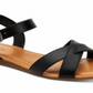 Style & Co Women's Antoniap Strappy Ankle STrap Flat Sandals Black Size 6 M