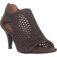 Style & Co Women's Haddiee Cut Out Ankle Peep Toe Heels Gray Size 6 M