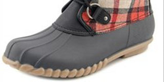 Baretraps Women's Fahn Plaid Snow Winter Boots Black Size 7 M