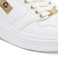 Guess Women's Rigster Shoes Sneakers White Size 8.5 M