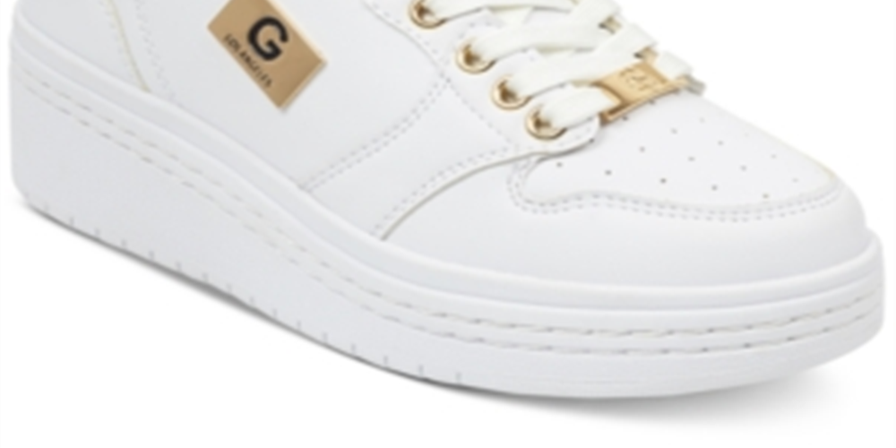 Guess Women's Rigster Shoes Sneakers White Size 8.5 M