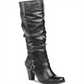 Style & Co Women's Almond Toe Knee High Fashion Boots Black Size 9M