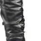 Style & Co Women's Almond Toe Knee High Fashion Boots Black Size 9M