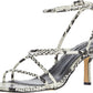 Nine West Women's Nolan Barely There Strappy Sandals Shoes Black Size 5.5