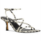 Nine West Women's Nolan Barely There Strappy Sandals Shoes Black Size 5.5