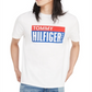 Tommy Hilfiger Men's Logo Crew Neck T-Shirt White Size Medium