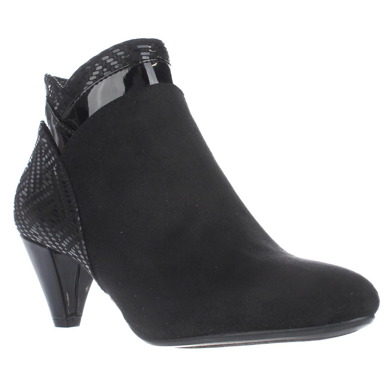 Karen Scott Cahleb Women Round Toe Boots Black Size 6.5 M