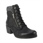 Women's White Mountain Stuart Lace up Boot Black Size 6 M