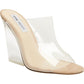 Steve Madden Womens Evolve Open Toe Slide Wedge Sandals Brown Size 8.5 M