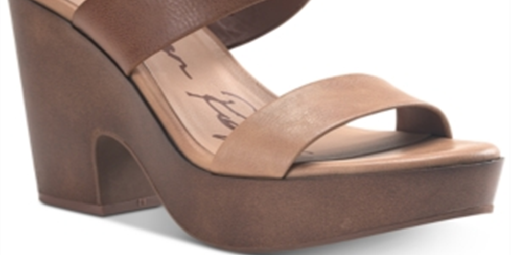 American Rag Women's Joanie Sandals Tan Size 8.5 M