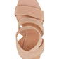 INC International Concepts Men's Roesia Ankle Strap Wood Platform Sandals Pink Size 10 M
