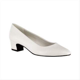 Easy Street Women's Easy Street Prim Pumps White Size 10 M
