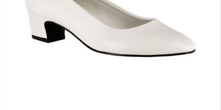 Easy Street Women's Easy Street Prim Pumps White Size 10 M
