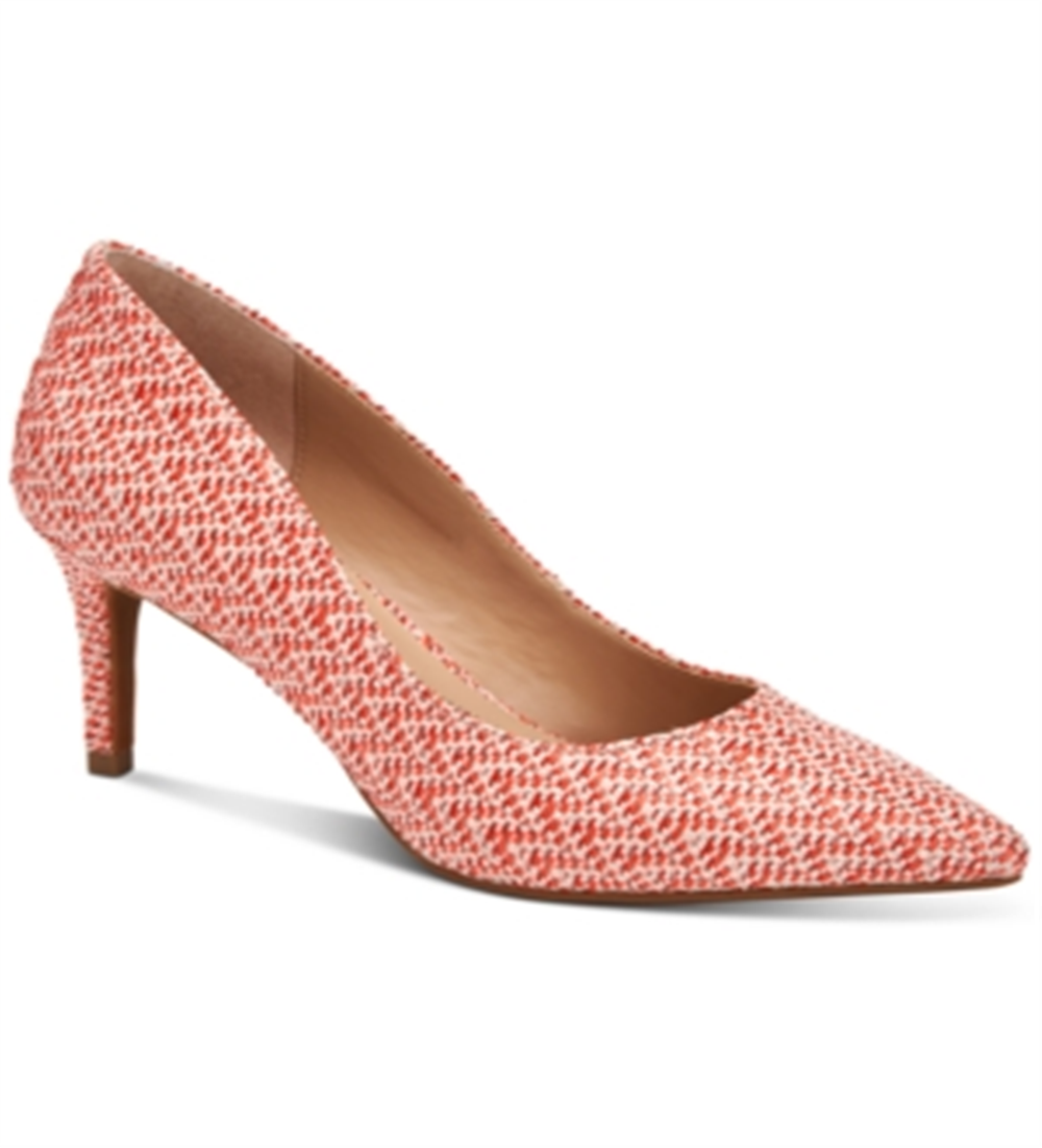 Alfani Women's Jeules Pointed Toe Slip on Pumps Red Size 10
