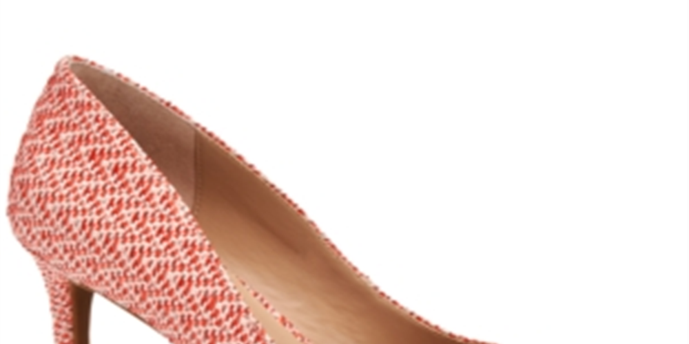 Alfani Women's Jeules Pointed Toe Slip on Pumps Red Size 10