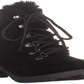 Rock & Candy Women's Saydie Fabric Closed Toe Ankle Fashion Boots Black Size 8 M