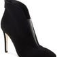 Jessica Simpson Womens Piercie Leather Ankle Booties Black Size 10 M