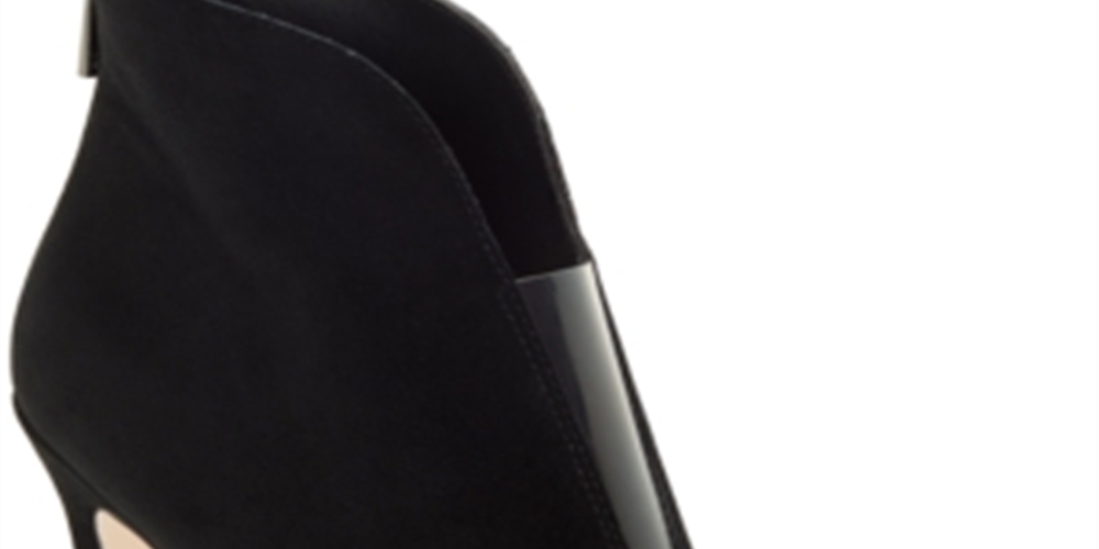 Jessica Simpson Women's Suede from Sole Shoes Black Size 7M